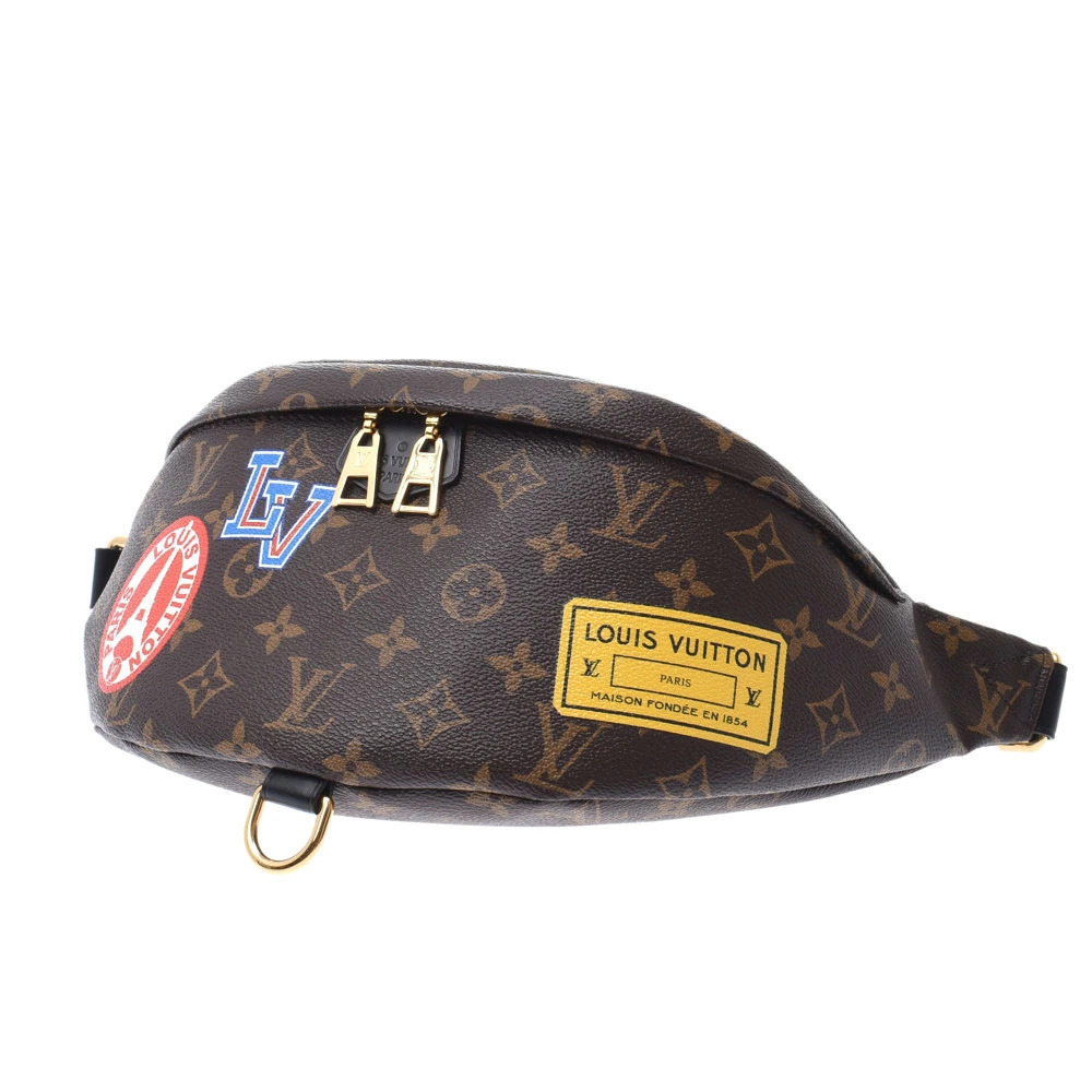 Louis Vuitton Crossbody Tour LV Monogram Bum Bumbag World Belt My Body Brown - Picture 3 of 11